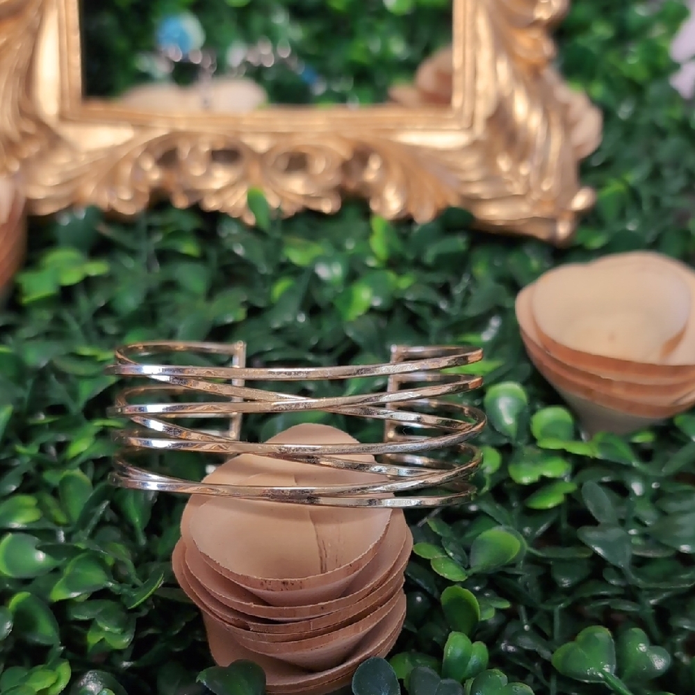 Shiney Sugar fix Multi strand Cuff Bracelet - Picture 2 of 6